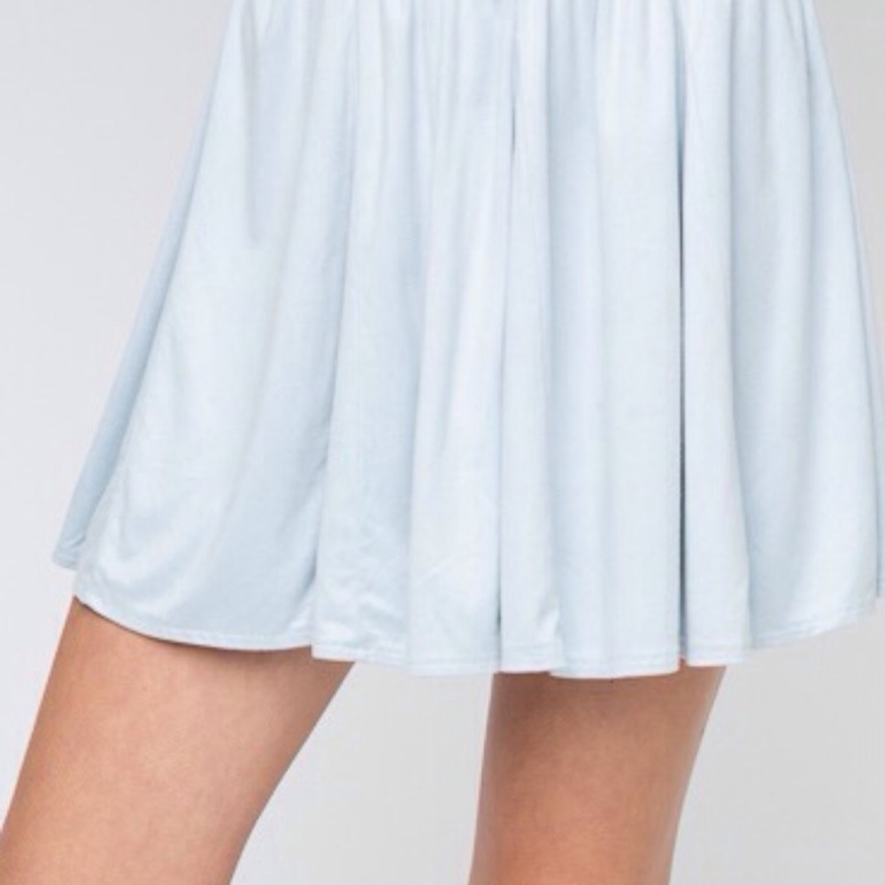 Light blue Brandy Melville skirt